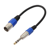 Maxbell 4x1/4 TRS Audio Male to 3-pin XLR Male Cable for Musical Instruments Parts