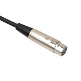 Maxbell 2x1/4 TRS Audio Male to 3-pin XLR Female Cord for Musical Instrument Parts