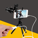 Maxbell 6x3.64ft Camera Shutter Wire Control for iPhone Samsung & Phone Adapter Mount