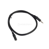 Maxbell 2x3.5mm Jack Male to Female Audio Stereo Extension Aux Cable for Headset 50cm