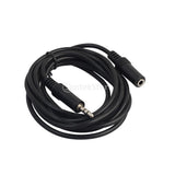 Maxbell 2x3.5mm Jack Male to Female Audio Stereo Extension Aux Cable for Headset 2m