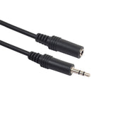 Maxbell 5x3.5mm Jack Male to Female Audio Stereo Extension Aux Cable for Headset 9.8ft