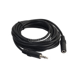 Maxbell 5x3.5mm Jack Male to Female Audio Stereo Extension Aux Cable for Headset 9.8ft