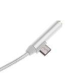 Maxbell 2 Pieces Type-C To 3.5mm Headphone Audio + Charge Splitter Adapter Cable