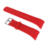 Maxbell Maxbell Silicone Gel Wrist Band Replacement Strap for Samsung Gear Fit2 Watch Red