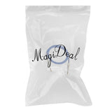 Maxbell 10xBass Guitar 6.35mm Stereo Male to Male Audio Cable Nylon Braided Cord 1m