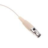 Maxbell 3xEar Hook Wired Wear Headset Microphone Beige XLR 3Pin
