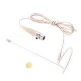 Maxbell 3xEar Hook Wired Wear Headset Microphone Beige XLR 3Pin