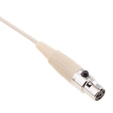 Maxbell 2xDouble Ear Hook Wired Headset Headworn Microphone Beige XLR 4Pin