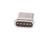 Maxbell 10xUniversal Magnetic Type-C Tip USB Data Sync OTG Wire Head Charging Converter