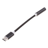 Maxbell 2 X Type C to 3.5mm Headphone Jack Adapter Converter for Moto Z / Le 2 Black