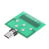 Maxbell 2 X Micro USB 5 Pin PCB Board for Android Battery Charging Dock Flex Test