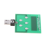 Maxbell 2 X Micro USB 5 Pin PCB Board for Android Battery Charging Dock Flex Test