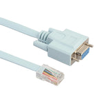 Maxbell 3x1.5m/5ft for Cisco DB9 Female to  Male Console Rollover Cable 72-3383-01