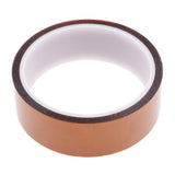 Maxbell High Temperature Heat Resistant Tape Polyimide Film, High Insulation Adhesive Sticker - Crocking Resistance Sublimation Tape 30mm - Aladdin Shoppers