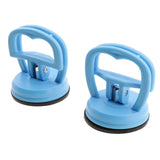 Maxbell 2xPair Strong Suction Cup LCD Screen Removal Open for iPhone iPad Light Blue