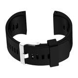 Maxbell Maxbell Silicone Wrist Band Replacement Strap for Polar V800 GPS Sport Watch Black