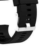 Maxbell Maxbell Silicone Wrist Band Replacement Strap for Polar V800 GPS Sport Watch Black