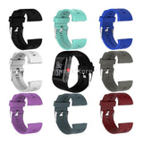 Maxbell Maxbell Silicone Wrist Band Replacement Strap for Polar V800 GPS Sport Watch Black