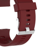 Maxbell Maxbell Silicone Wrist Band Replacement Strap for Polar V800 GPS Sport Watch DarkRed