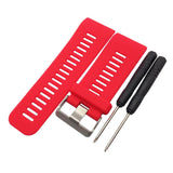 Maxbell 2 Pieces Replacement Wrist Bands Strap with Tools for Garmin Watch