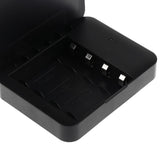 Maxbell 8xUniversal 4x AA Battery USB Travel Emergency Charger For Phones MP3 Black