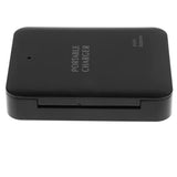 Maxbell 8xUniversal 4x AA Battery USB Travel Emergency Charger For Phones MP3 Black