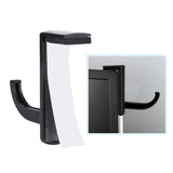 Maxbell 3xHeadphone Headset Hanger Holder Wall PC Monitor Stand Hook Sticky Black