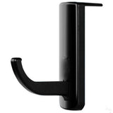 Maxbell 3xHeadphone Headset Hanger Holder Wall PC Monitor Stand Hook Sticky Black