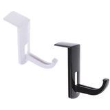 Maxbell 20x2 Pieces Headphone Headset Hanger Holder Wall PC Monitor Stand Hook Sticky