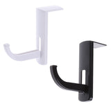 Maxbell 3x2 Pieces Headphone Headset Hanger Holder Wall PC Monitor Stand Hook Sticky
