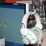 Maxbell 5x2 Pieces Headphone Headset Hanger Holder Wall PC Monitor Stand Hook Sticky