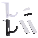 Maxbell 10x2 Pieces Headphone Headset Hanger Holder Wall PC Monitor Stand Hook Sticky