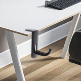 Maxbell 3x2 Pieces Headphone Headset Hanger Holder Wall PC Monitor Stand Hook Sticky
