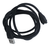 Maxbell 2 X Replacement USB Charging Cable for Garmin fenix5/5x/5s SmartWatch Black