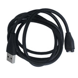 Maxbell 2 X Replacement USB Charging Cable for Garmin fenix5/5x/5s SmartWatch Black