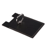 Maxbell 2 Pcs PU Leather Cell Phone Card Holder with Ring Stand Sticker Adhesive