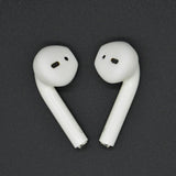 Maxbell Pair Silicone Earbuds Tips Eartips for Apple AirPods iPhone 7 Earphone White