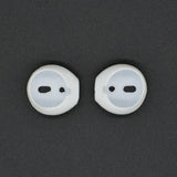 Maxbell Pair Silicone Earbuds Tips Eartips for Apple AirPods iPhone 7 Earphone White