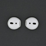 Maxbell Pair Silicone Earbuds Tips Eartips for Apple AirPods iPhone 7 Earphone White
