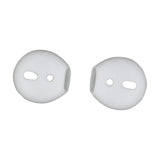 Maxbell Pair Silicone Earbuds Tips Eartips for Apple AirPods iPhone 7 Earphone White