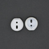 Maxbell Pair Silicone Earbuds Tips Eartips for Apple AirPods iPhone 7 Earphone White