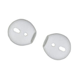 Maxbell Pair Silicone Earbuds Tips Eartips for Apple AirPods iPhone 7 Earphone White