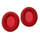 Maxbell 2xReplacement Memory Foam Earpads for Beats Studio2 Wireless Headphones Red