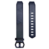 Maxbell 2xTPE Replacement Wristband Watch Band Strap Sport for Ft Alta HR Blue Small