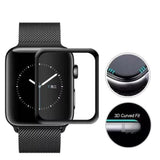 Maxbell 2 X 9H 3D Tempered Glass Screen Protector For iWatch Apple Watch 42MM+38MM
