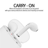 Maxbell 2 Pcs TWS i7 Wireless Bluetooth 4.1 HeadPhones Stereo Earbud W/ Charger Box