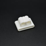 Maxbell 2 XSilicone Case Belt Holder Portable Anti-lost Strap for Apple AirPod White