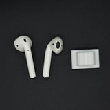 Maxbell 2 XSilicone Case Belt Holder Portable Anti-lost Strap for Apple AirPod White