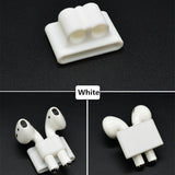 Maxbell 2 XSilicone Case Belt Holder Portable Anti-lost Strap for Apple AirPod White